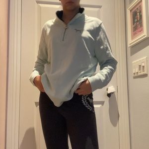 NWT PINK Half Zip Sweatshirt & Sparkle Leggings